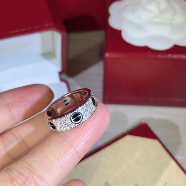 

classic love screw ring mens rings luxury designer jewelry women diamond titanium steel alloy gold-plated gold silver rose never fade not al, Golden;silver
