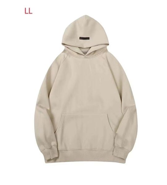 

men039s hoodies sweatshirts fear fog of god s new small letter solid and women039s loose hoodie sweatshirt winter 44128486, Black