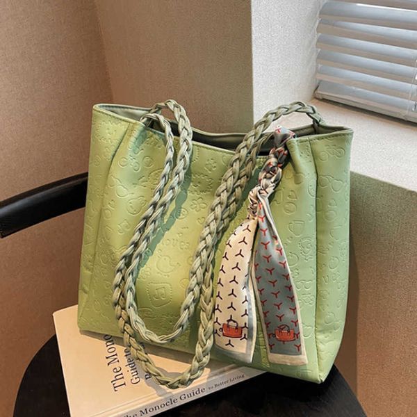 

high sense big bag women's large capacity bag summer new small single shoulder bag student class commuting tote bag