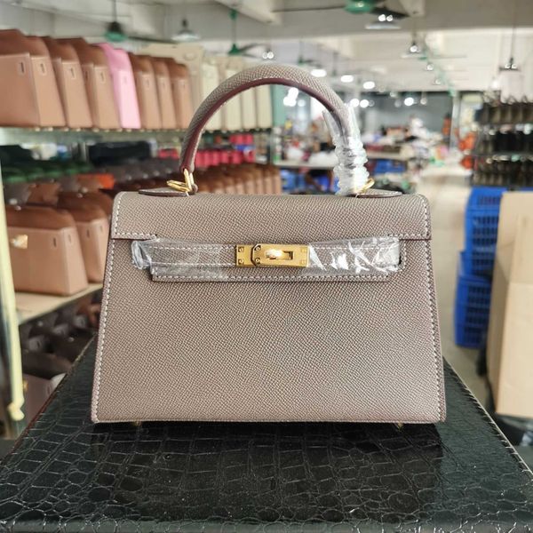 

designer hemrres tote bag palmprint k22 2023 new genuine leather women's palm pattern kelys k22cm