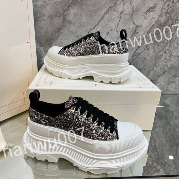 

new casual men women designer sneakers vintage shoes fashion designers chaussures ladies reflective trim sneaker xsd230416, Black