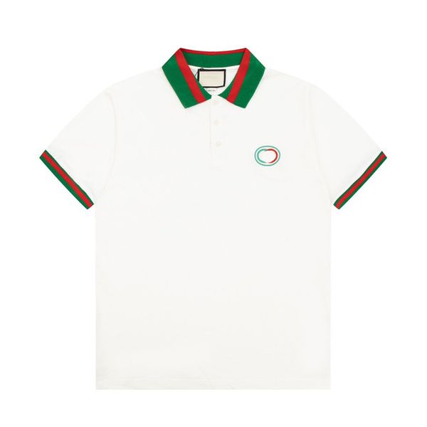 

2 new fashion london england polos shirts mens designers polo shirts high street embroidery printing t shirt men summer cotton casual t-shir, White;black