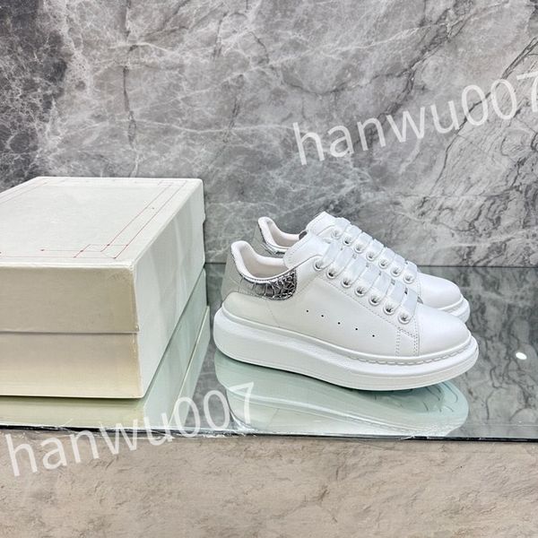 

sneakers designer casual shoes men shoe white calfskin flat classic fashion breathable trainer sneaker size 35-46 xsd230414, Black