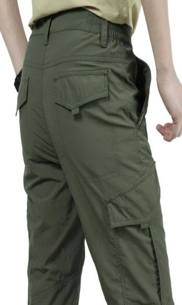 

light weight breathable waterproof trousers men casual summer thin cargo pants men039s tactical work out quick dry pants6367498, Black