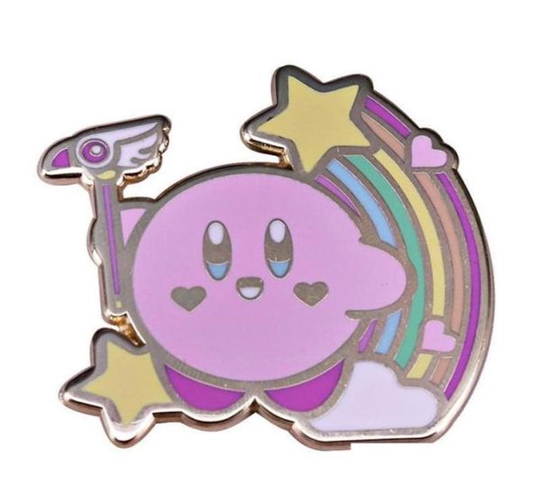 

pins brooches pink elf cute movies games hard enamel collect metal cartoon brooch backpack hat bag collar lapel badges women fashi9122372, Gray