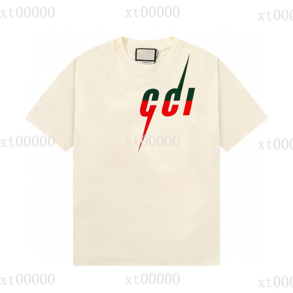 

22ss designer letter printed t shirts tee sweatshirt fashion high street short sleeves summer casual t-shirt breathable men women crew neck, Black;brown