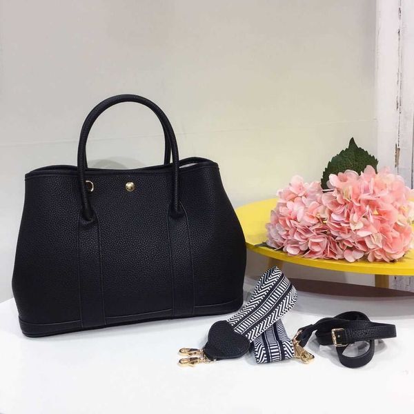 

garden party bags designer new imitation 1811l leather bag women's one shoulder oblique straddle portable fashion shopping bucket tote