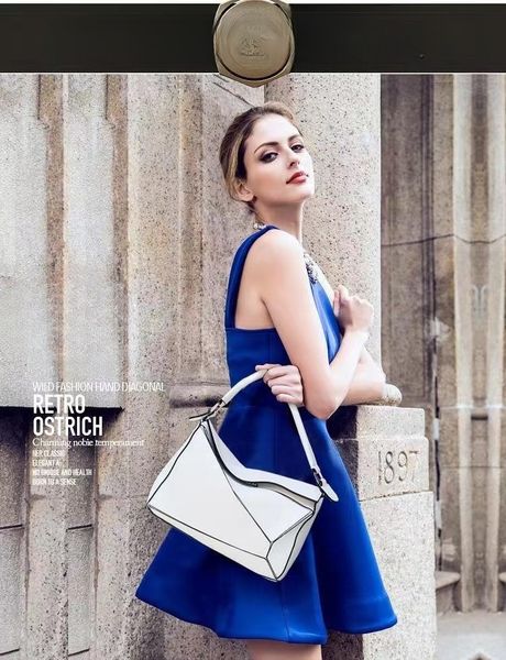 

large bag, single shoulder crossbody, geometric stitching, geometric handbag
