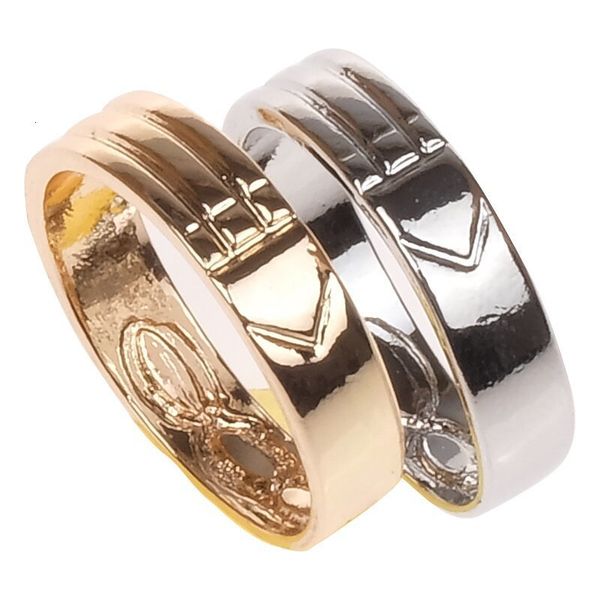 

wedding rings stainless steel atlantis silver gold colors for women and men 230710, Slivery;golden