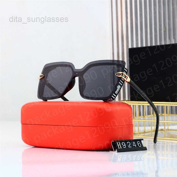 

designer sunglasses brand luxury 9246 lens womens mens goggle senior eyewear for women eyeglasses frame vintage metal sun glasses with box, White;black