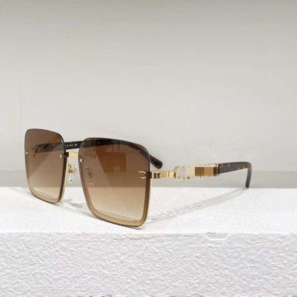 

Xiao Xiang family sunglasses Xiaoxiangjia's new half frame net red same high-level business style 5690-s versatile Sunglasses 1XSZ7