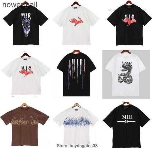 

short tees amirly designer t t-shirt shirt womens men's t-shirts fashion man summer quality mens luxury graffiti hip hop streetwear ts, White;black