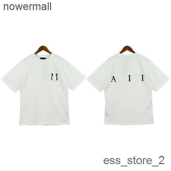 

sleeve slogan amirly embroidery ink tee men short mens leather alphabet t-shirts colorful splash 24 graffiti colors for print fog high 9 jqe, White;black