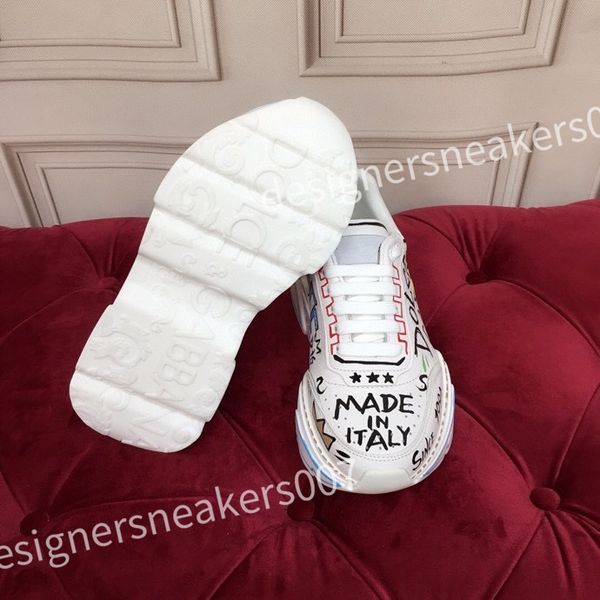 

2023 new luxury designer sneakers plate-forme shoes pop color matching running shoes thick sole trend light fashion cool casual lace-up dad, Black