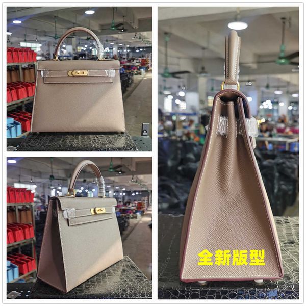 

designer hemrres tote bag palmprint k28 2023 new genuine leather women's palm pattern kelys k28cm