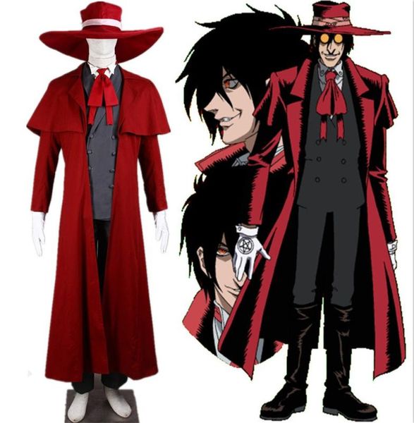 

hellsing alucard outfit cosplay costume0123456789104941755, Black