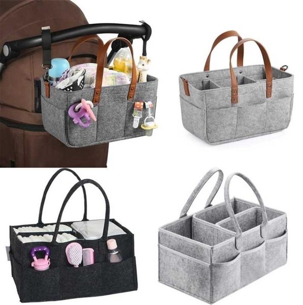 

baby diaper organizer portable holder bag for changing table car born caddy nappy bag maternity nursery organizer storage bin 22018050418