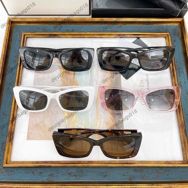 

2022 new Xiangjia cat's Eye Sunglasses 5430 female Korean fashion plate square beach sunscreen tide