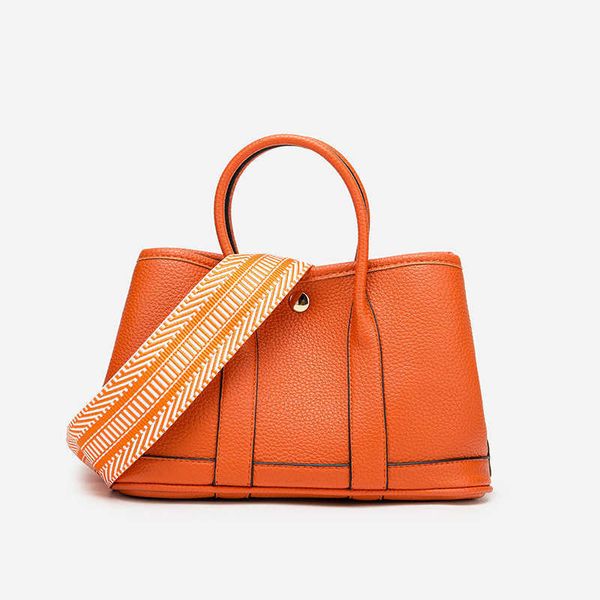 

garden party bags designer women's new garden bag single shoulder cross-body bucket large capacity tote wide strap portablec89k
