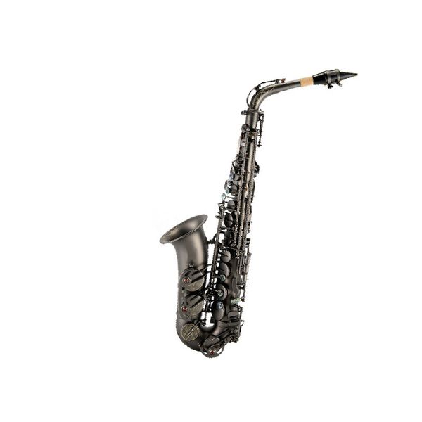 

sax alto eb saxophone instrument matte black nickel process alto sax y-as-990