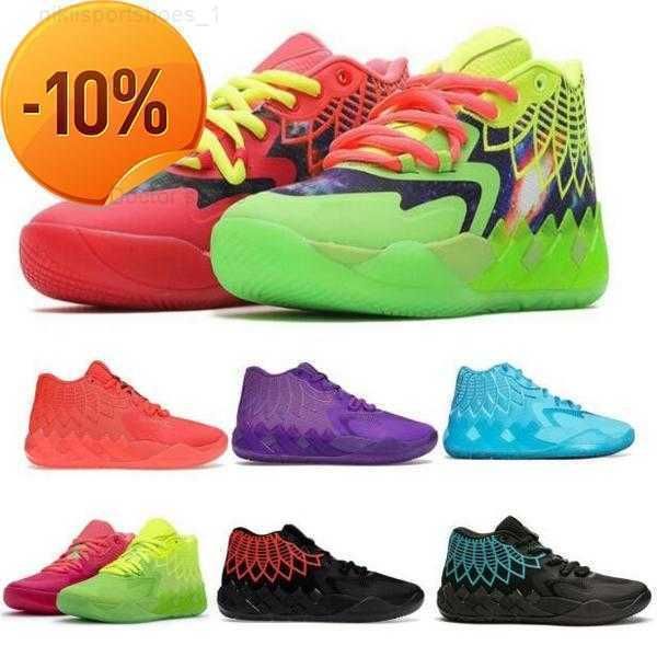 

mb.01 melo ball 2022 mens basketball shoes mb1 rick morty galaxy queen buzz city black rock ridge red blast outdoor man trainers sneakers si