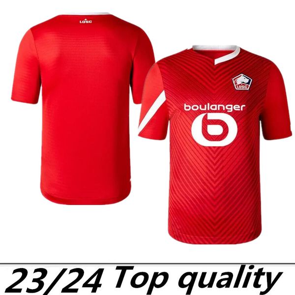 

losc lille 2023 2024 soccer jerseys cabella j david yazici ounas football shirt 23 24 lille olympique m.bayo maillot kids kit 25690 zhegrova, Black;yellow