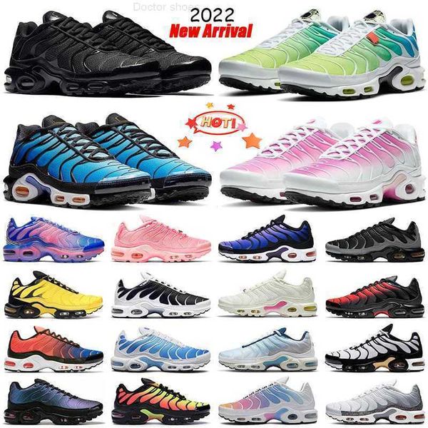 

mens tn plus running shoes size 36-46 triple white black gold scarab hyper jade royal atlanta university blue oreo women breathable sneakers