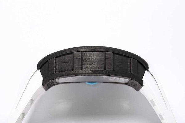 

designer fantasic men wrist watch superb rm055 active tourbillon watches ikjn bbr factory high-end quality mechanical uhr ntpt all carbon fi, Slivery;brown