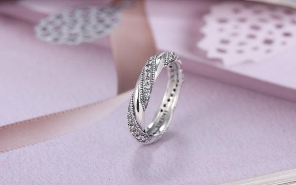 

wholesale new fine jewelry 925 silver rings with women wedding & party clear fashion rings cz bow ring fit woman ring7302679
