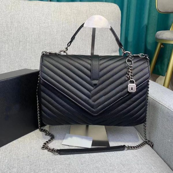 

fashion women luxurys designers bags real leather handbags messenger crossbody chain classic flap large capacity famous shoulder bag totes w