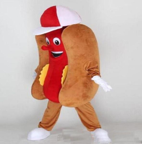 

2019 factory customised professional mascot sausage o8 mascot costume halloween christmas birthday4683628, Red;yellow