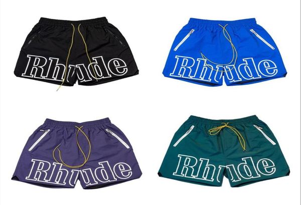 

designer mens shorts swimming short pant hip hop high street sports print fashion rh summer training beach short men elastic waist running14, White;black
