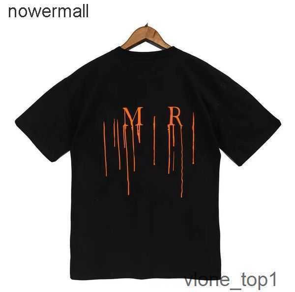

printed t-shirts brand amirly sleeve t-shirt designer men's y summer fashion and sand fluid letter women's 1am short iri w6zq, White;black