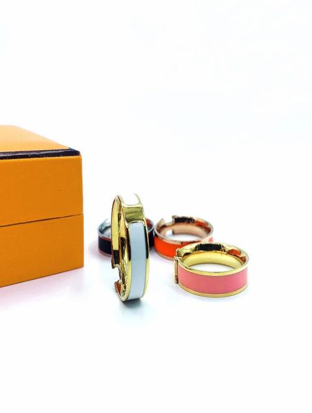 

new designer h letter ring men039s and women039s couple rings modern fashion style rings party valentine039s2372445, Silver