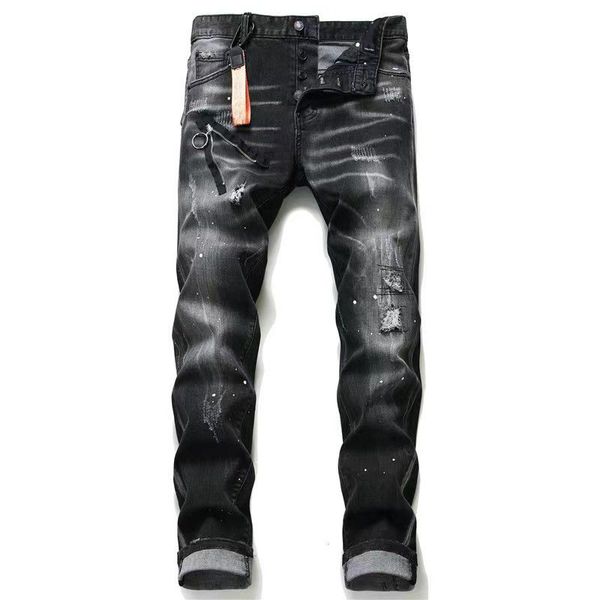 

mens jeans stree denim tears mens luxury designer denim jeans men denim jeans designer jeans embroidery pants fashion holes trousers mens cl, Blue
