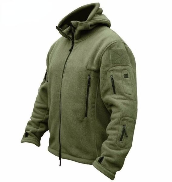 

men039s jackets men us military winter thermal fleece tactical jacket outdoors sports hooded coat militar softshell hiking outd8679611, Black;brown
