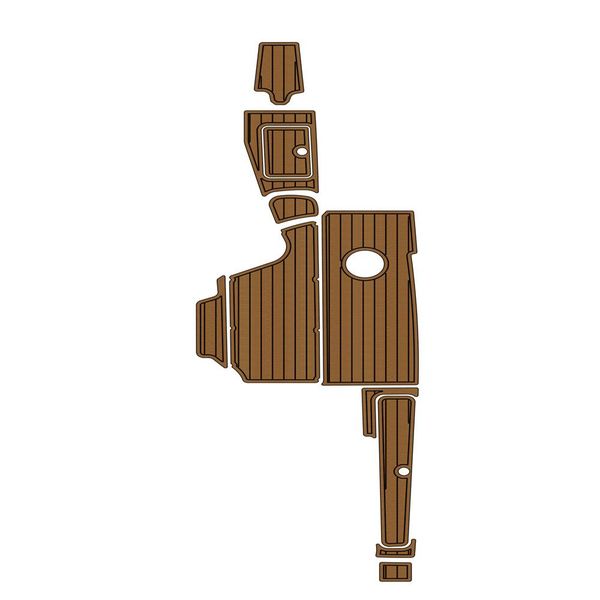 

2003 centurion avalanche cockpit pad boat eva faux foam teak deck flooring mat backing self adhesive seadek gatorstep style pads