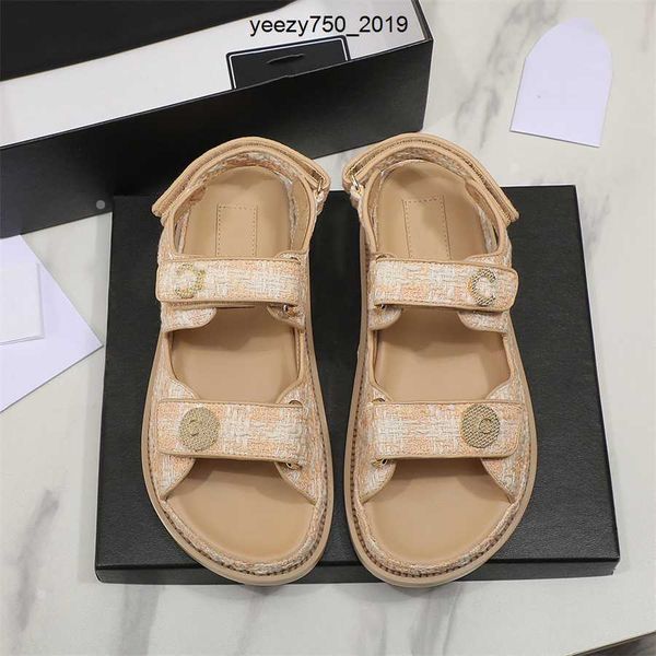 

quality style channel footwear ccity women designer outdoor shoes leather sandals slippers luxury high beach slides shoe summer sandal al1
