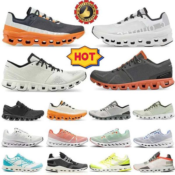 

2023 running shoes on cloud men women sneaker triple black flame white surfernova lumos all black white acai purple yellow eclipse turmeric