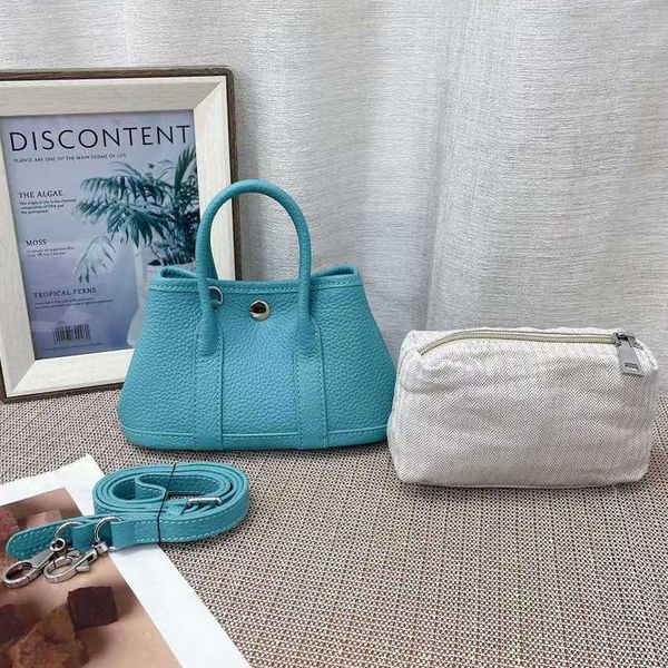 

garden party bags designer bag women's small leather messenger mini high end tote head layer cowhide linerrtgf