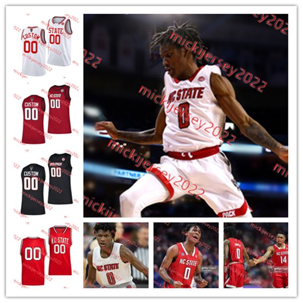 

nc state wolfpack basketball jersey 44 david thompson 4 spud webb 24 ernest ross 21 ebenezer dowuona nc state jerseys custom stitched mens y, Black
