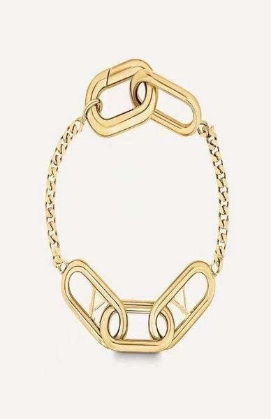 

designer silver love letter flower bracelet men women gold bracelets chain fashion personality hiphop8743742, Golden;silver