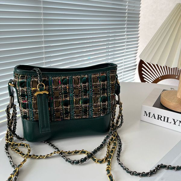 

fashion designer shoulder bag woolen hobo bag chain bag crossbody bag shoulder straps lady luxury famous brands for women gift high quality