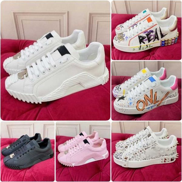 

sneakers dg dolcly men gabbanaly dg designer pink casual shoes animalier multi-color suede triple floral black white dark green trainers a2f