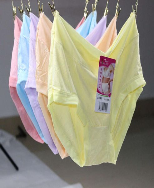 

yashifang modal pregnant women039s underwear comfortable elastic large women039s underwear hollow breathable underwear5688076, White