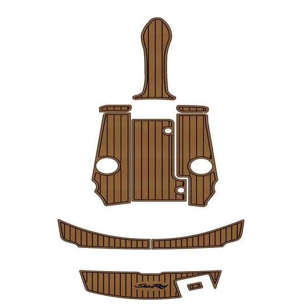 

2010 sea ray 185 sport swim platform cockpit pad boat eva foam teak flooring mat backing self adhesive seadek gatorstep style pads