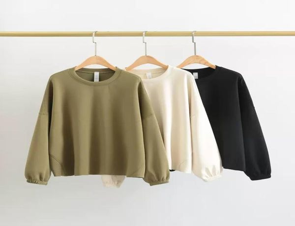 

yoga clothing women039s sweater loose running casual sports longsleeved pilates fitness 108213