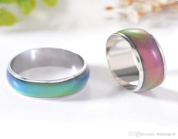 

prettyring for women fashion creative mood womens rings for women jewelry gift colors change ring with your emotion temperature fe2026553, Silver