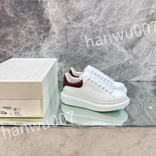 

luxury sneakers designer casual shoes men shoes white calfskin flat classic fashion breathable trainer sneaker size 35-46 xsd230414, Black