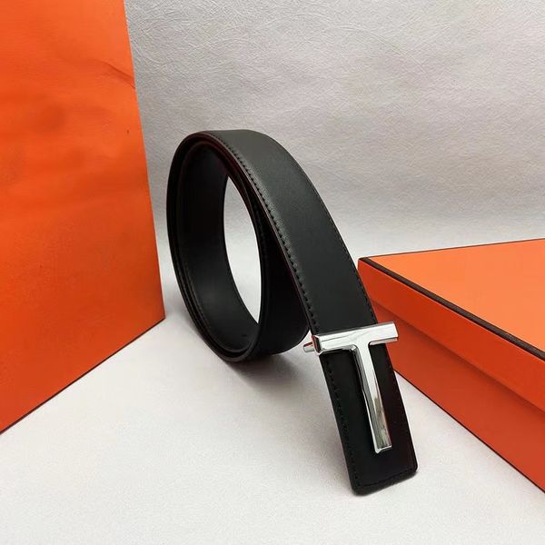 

tf belt lychee pattern plain pattern men's belt tom belt trendy men's casual versatile jeans belt 3.8cm, Black;brown